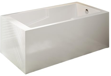 Swiss Madison Claire 60 x 32 Right-Hand Drain Drain Alcove Tub with Corner Apron