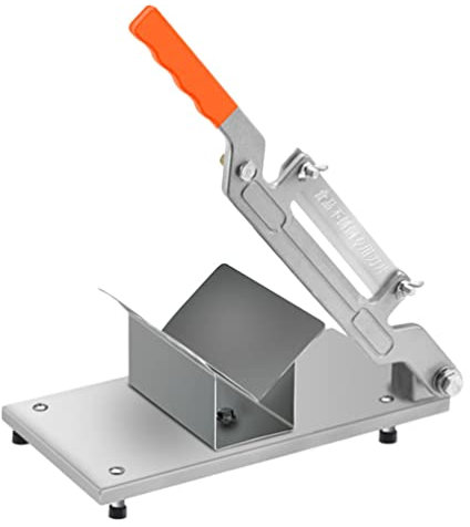 HEMOTON 1 Pc Rebanador Manual De Corte De Carne De Vacuno Cortadora De Verduras Electrica Cortador De Carne Manual Cortador De Zanahoria Casero Acero Inoxidable Costillas Rollo De Carne