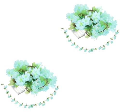 Gadpiparty 2stücke Led Lichterkette Kirschblüten Mit Warmweißen Leds Dekorative Drahtlichter Für Innen Für Partys Hochzeiten Und Stimmungsvolle Anlässe Batteriebetrieben Nicht Enthalten
