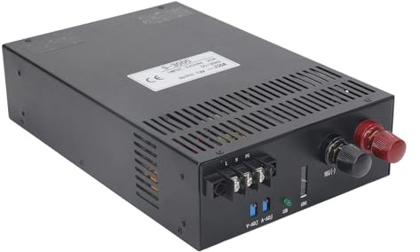 Fuente de Alimentación Variable, Banco de Enfriamiento Rápido Fuente de Alimentación Amplia Aplicación Arranque Suave para Control (12V)