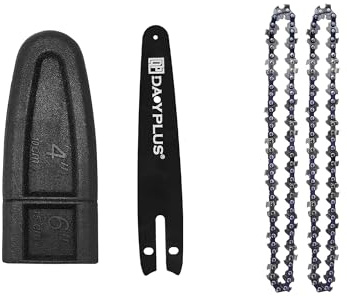 2 Stück Sägeketten, 6 Zoll Kettensäge Kette, Kettensäge Ersatzkette, für Schneiden