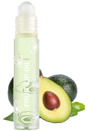 Fruity Roll Lip Gloss, Huile à Lèvres Baume à Lèvres Brillants à L-èvres Fruits Transparente, Glossy Lip Gloss Set pour Soin des L-èvres Et Garde Les Lè-vres Hydratées