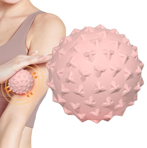 Igel-Massageball - Massagerolle mit weichen Spitzen bis fest - Tiefengewebe-Massagegerät für myofasziale Freisetzung, Mobility Ball