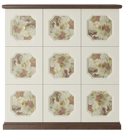 HLHLOP777 Aufbewahrungsschrank Moderne Aufbewahrung, Spind mit Mehreren Schubladen, freistehender Akzentschrank for Flur, Eingangsbereich oder Wohnzimmer Bodenschrank ﻿