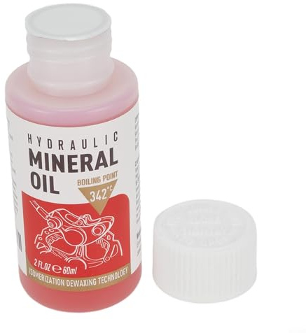 Sumsoctober Brake Bleed Kit For EZMTB Bicycle Brakes, Fluid Bike Mineral Oil DOT Hydraulic Brake Fluid, 60Ml(mineral oil)