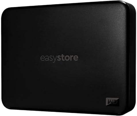 6TB USB 3.2 Portable External Hard Drive by Western Digital - Black