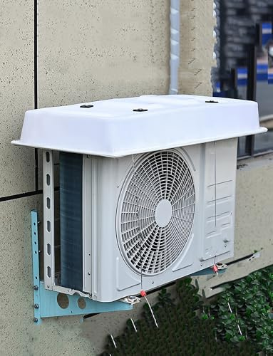 Air Conditioner Outdoor Unit Rain Cover, Rubber Top, Protective Awning Canopy for Split Heat Pump and Condenser