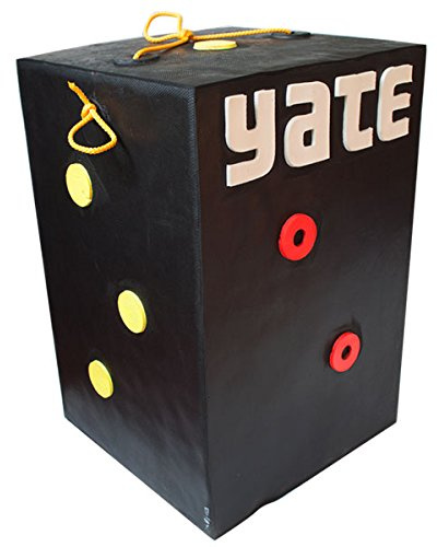 YATE Targets Bogenschießen Arrow Zielscheibe Schießwürfel Cube Polimix Block nur 5,4kg Zuggewicht bis 100lbs Var2, für Compoundbogen und Armbrust, wetterfest, extrem stabil und langlebig