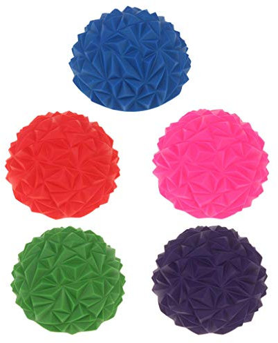 Tubayia 5 Stück Balance Igel Fitness Ball Igelball Gymnastikball Balancierspiel für Balancetraining