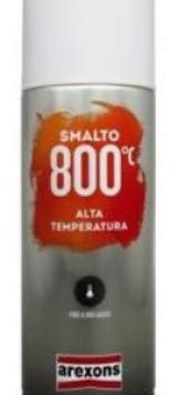 Vernice spray per alta temperatura fino a 800 °C, colore: marrone, 400 ml