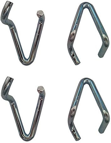 UINCLU 4x Ersatz verzinkt Höhenversteller f. Laufgitter - Bodenträger W024010001