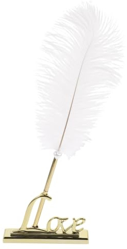 Veemoon Stylos De Mariage Stylo Livre d'or Stylo De Mariage Enseignes Métalliques Jeu De Stylos Compteur Meilleurs Stylos pour Livre Dor De Mariage Stylo De Calligraphie Ancien Bureau