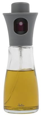 JATA HACC4545 - Pulverizador Aceite Spray de Cristal. 150 ml de Capacidad. Rellenable. Libre de BPA. Ideal para Freidora Aire. Apto para Aceites, Vinagres, Esencias y Líquidos