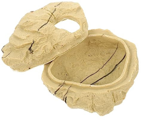 Ipetboom Reptilienversteck Höhle S für Spinnen und Eidechsen Simulierte Landschaft Gemütliches und Sicheres Versteck für Terrarien und Vivarium Zufällige und Farbdifferenzen