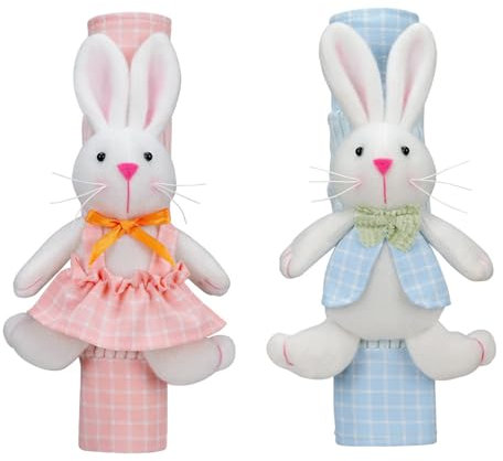 Ywmsfl Frigerator-Dekorationen, staubdicht und Kühlschrank-Griffabdeckungen in schönen Farben