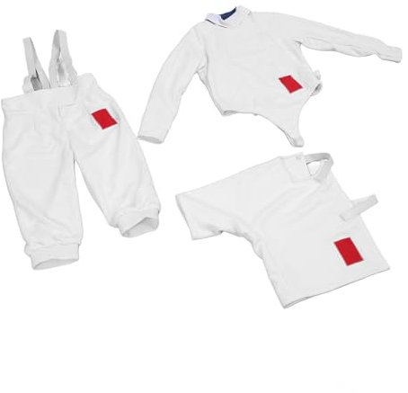 350 NW Fechtenhosen Jacke Weste Set für, die aus Abriebof Ripstop Stoff Schweiß Absorbieren, Fachmännisch Gefertigte Nähte (44)