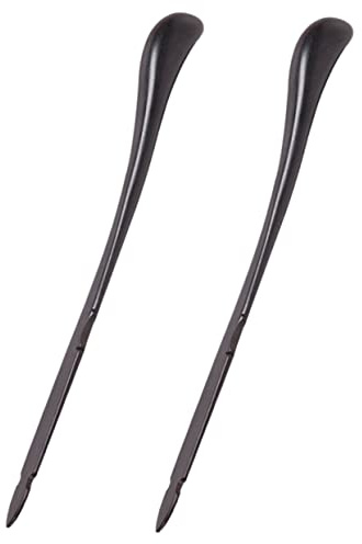 Yangqin Hammer 1 Paar Holz für Übung und Auftritt, Schwarz | Praktisch Tragbar, Ersatzteil für Dulcimer, für Profis und Amateure, Zubehör für Training und Bühne
