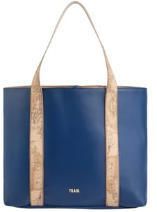 Alviero Martini 1A Classe Shopper Donna - Blu LC98 9890 Ecopelle UNI
