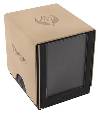 Gamegenic Magic: The Gathering | Secrets of Strixhaven Sidekick PRO 100+ XL - Silverquill, Caja para Mazos, Muestra Commander, Cajón Accesorios, 100+ Cartas Doble Funda