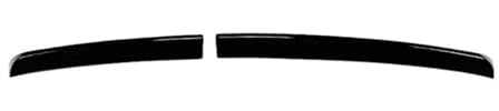 Becquet De Toit Becquet ABS pour VW pour Caddy Mk5 Onward STX 2021 + Aile Arrière Kit Carrosserie en Fiber De Carbone Noir Brillant 2 Pièces/lot Aileron Voiture(Noir Brillant)