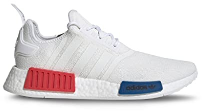 adidas Herren NMD_R1 Sneaker, Cloud White/Cloud White/Cloud White, 41 1/3 EU