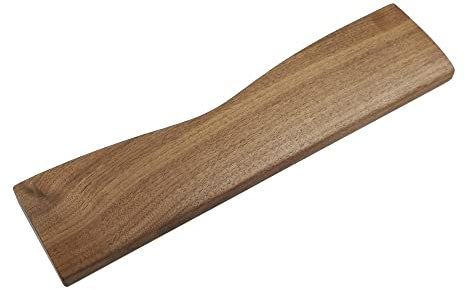 Mechanische Tastatur, Ergonomie, Komfortable Walnussholz-Handauflage für YMDK Wings Alice (Walnussflügel-Handgelenkauflage)