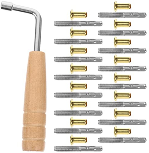 FOMIYES Stimmschlüssel für Die Harfe, Stimmschlüssel, L-förmiges -Set für Lyra-Harfe