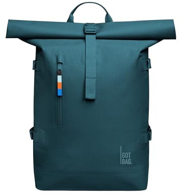 GOT BAG Rucksack Rolltop 2.0 | Laptop Rucksack wasserdicht mit Herausnehmbarer 15,6“ Laptoptasche | 31 Liter Füllvolumen Rollrucksack (cliff)