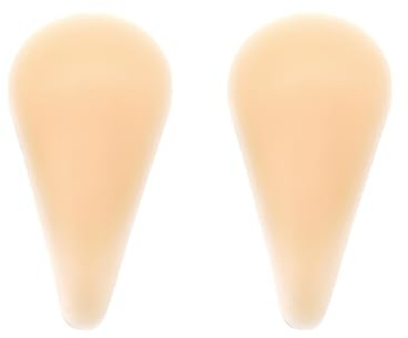 LIANCHEN 2 st Cameltoe Concealer återanvändbara kameltå halkfria silikonkuddar för dam leggings, badkläder, YOG-byxor, mjuka och åtsittande, Färgad, M