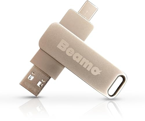 Beamo Windows 11 Bootable USB Flash Drive, 16GB, Installation and Repair Drive for Windows 11, UEFI and Legacy Boot Compatible, No TPM or Secure Boot Requirement, USB-A and USB-C Compatibility