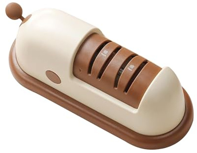Affûteur Électrique De Couteaux | Affûteur De Ciseaux De Cuisine À 2 Étapes - Outil De Cuisine Portable Pour Affûtage Polissage Réparation Ciseaux,Pour Camping Et Appartement