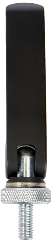 Ganter Normelemente | Tenditore eccentrico con vite – 927-82-M8-20-A-B | lunghezza manico l1: 82 mm | filettatura d2: M8 | leva zinco pressofuso, nero | 1 pezzo
