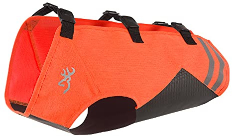 Browning Säker väst för husdjur, Säkerhetsväst (säkerhet orange/svart), M