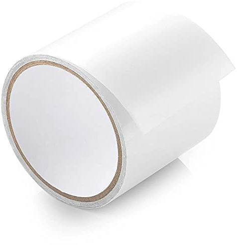 ecooe Zelt Klebeband 3M x 8CM – Transparentes, wasserdichtes Reparaturband | geeignet zum Flicken von PVC-beschichteten Zelten, Markisen und Pavillons