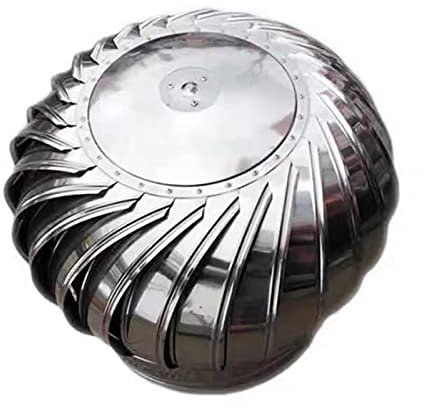 Rostfreier Stahl 304 Kaminaufsatz LüFtungsaufsatz, Schornsteinaufsätze, Widersteht schlechtem Wetter, Robust und Langlebig, Kaminhaube, für Dachlüftung Garagen Depot Küche Bäder (300mm/11.8in)