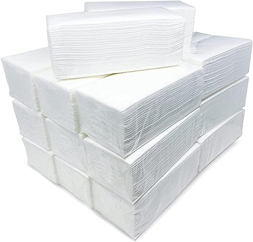Papierhandtücher Premium Quality 4000 Stück - Papierhandtücher ZZ-Falz Premium Falthandtuch weiß 2-lagig