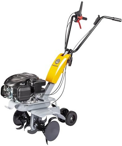 Motozappa BIORTO Mod. PGG50L con Marcia Avanti e Retromarcia - motore a benzina Loncin OHV 123 T - Made in Italy