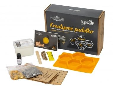 LYSON -Set zum Seife selber machen kreative Seife herstellen bastelset seifenherstellung handgemachte Seife verschenken seife gießen Bastel-Set zum Seifen herstellen für Kinder Erwachsene Hexagon