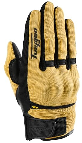 Furygan JET Lady D3O & EVO - Guanti Moto Donna - Palmo 100% Pelle - Tattile - Comfort - Guanti Estivi - Traspiranti & Leggeri
