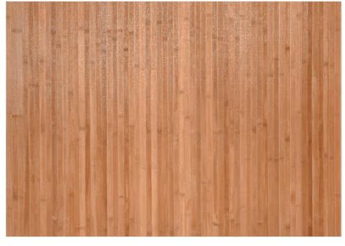 vidaXL Teppich, Bambusteppich Rechteckig, Bambusmatte rutschfest für Wohnzimmer, Läufer Küchenteppich Flurteppich, Modern, Natur 70x100cm Bambus