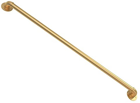QJHYTEUR Treppenhandlauf, Wandhandlauf für Treppen, Industrietreppen-Handlauf, Metallrohr, rutschfester Haltegriff für Innenunterstützung, Sicherheits-Haltegriff für ältere Menschen und Kinder, 8 m
