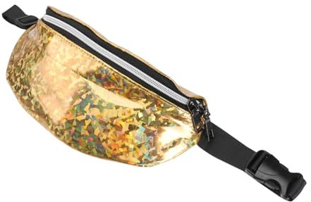 Yardenfun 2 Stück Gürteltasche Mit Pailletten Für Mädchen Modische Hüfttasche Mit Reißverschluss Für Frauen Mehrzwecktasche Für Sport Und Alltag