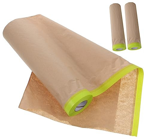 CANIGHT Abdeckpapier Rolle Zum Lackieren Für Möbel Autos Böden Fenster Schonend Und Reißfest