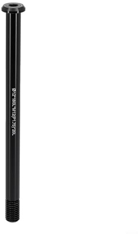 Steckachse für Fahrräder Ersatzteil, passt sowohl vorne als auch hinten, Größenoptionen 12/15 mm (Φ12 x 180 L x M12 (P1,75) x 20 l