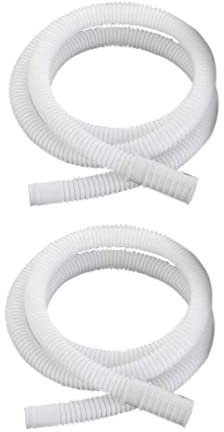TEMPNAP 2pcs Drain Hose Extension for Air Conditioner and Washing Machine Flexible High Easy Install Fit for Home Office Bedroom Use Replacement for Damaged Vent Hoses