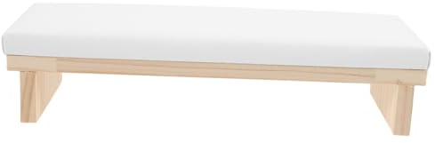 BESTYASH Nagelarmlehne Für Nagelstudios Handstütze Aus Holz Armlehnenkissen Für Maniküre Nagelstütze Mit Stabilem Sockel Praktische Nagelauflage Für Professionelles Nageldesign