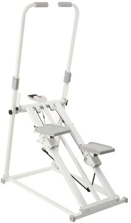 Mreryyse Stair Stepper für Zuhause, Neuestes Upgrade Vertical Climber Maschine mit LCD-Display, Stairmaster für Ganzkörper-Workout, Compact Folding Cardio Übung Climber Treppenmeister bis zu 300kg