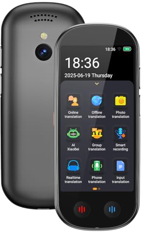 Language Translator Device No WiFi Needed, AI Translator with ChatGPT