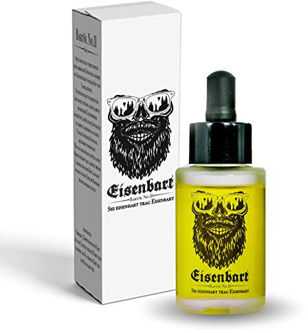 Eisenbart Bartöl No.II 30 ml Premium Bartpflege mit Marula Öl / Citrus + Vanille