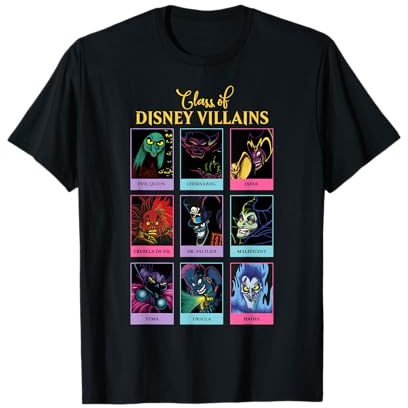 Disney Villains Class Of Disney Villains Yearbook T-Shirt